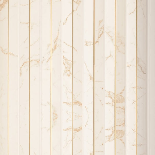 Gilded Vein Corrugated Polypropylene Interior Decorative Wall Panel