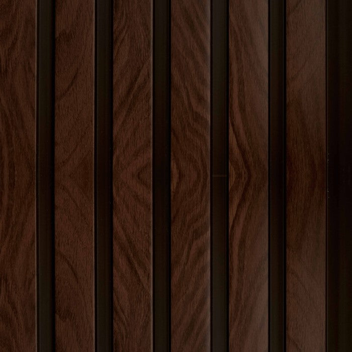 Red Oak Slatted Polypropylene Interior Decorative Wall Panel