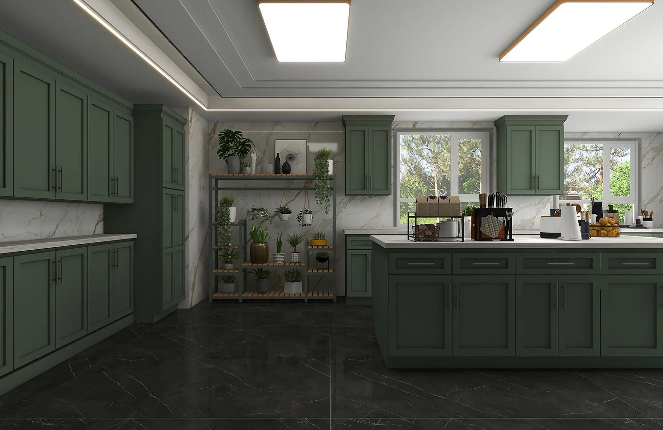 L-Forest Green Shaker