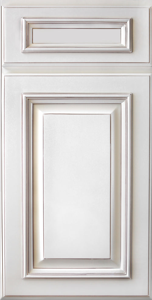 L-Ivory White Raised Panel