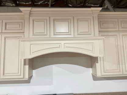 L-Ivory White Raised Panel