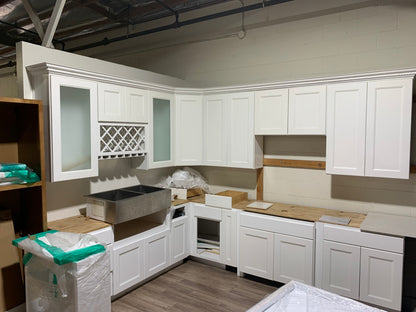 L-Modern White Shaker