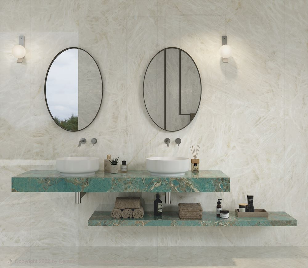 GM-Atlas Concorde HybridSlab™ Amazzonite Rectified Porcelain Slab