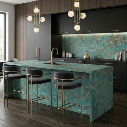 GM-Atlas Concorde HybridSlab™ Amazzonite Rectified Porcelain Slab