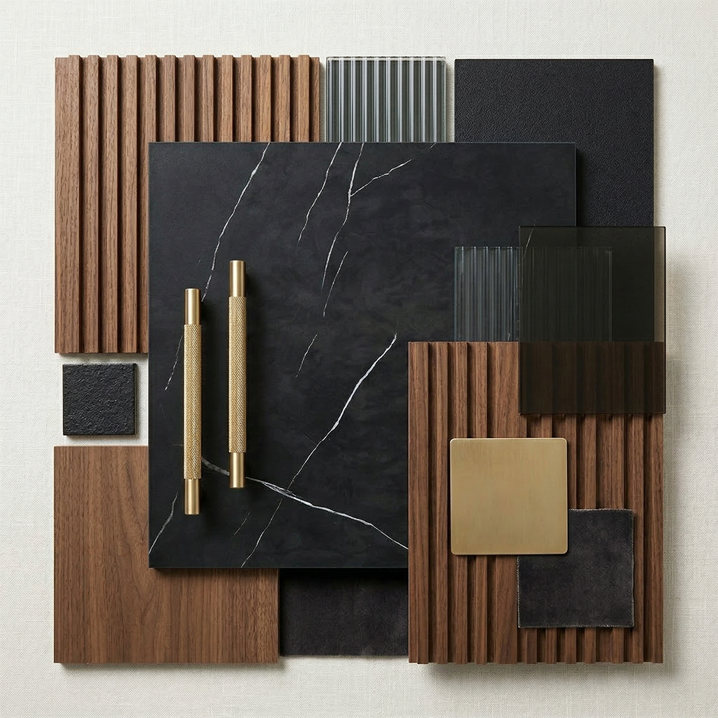 GM-Atlas Concorde HybridSlab™ Black Origin Rectified Porcelain Slab