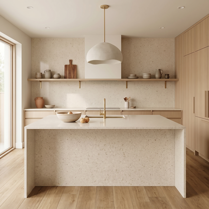 GM-Atlas Concorde HybridSlab™ Boost Mix Ivory Rectified Porcelain Slab