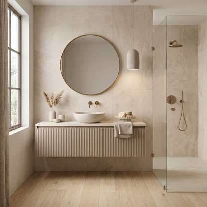 GM-Atlas Concorde HybridSlab™ Boost Pro Ivory Rectified Porcelain Slab