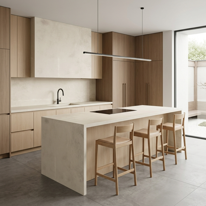 GM-Atlas Concorde HybridSlab™ Boost Pro Ivory Rectified Porcelain Slab