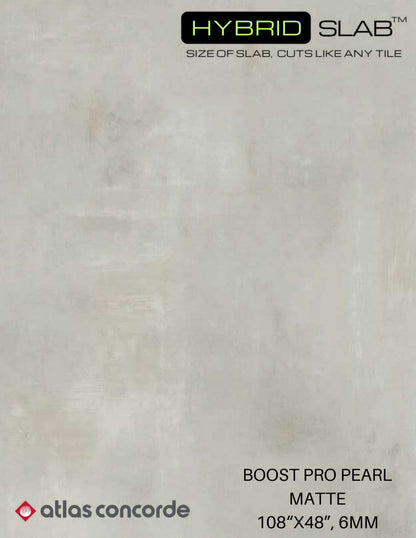 GM-Atlas Concorde HybridSlab™ Boost Pro Pearl Rectified Porcelain Slab