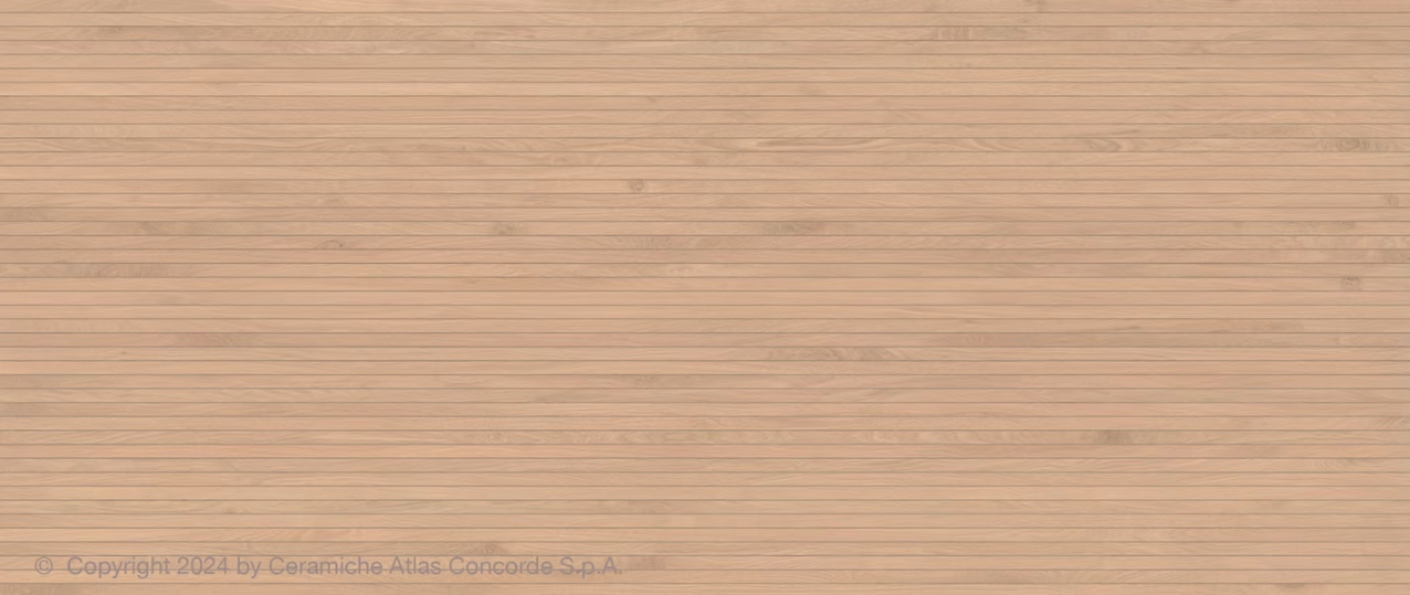 GM-Atlas Concorde HybridSlab™ Bright Oak Line Rectified Porcelain Slab