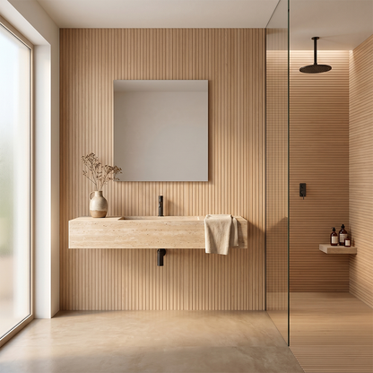 GM-Atlas Concorde HybridSlab™ Bright Oak Line Rectified Porcelain Slab