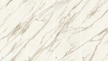 GM-Atlas Concorde HybridSlab™ Calacatta Bernini Rectified Porcelain Slab