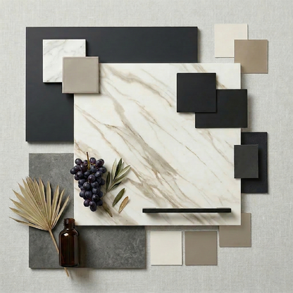 GM-Atlas Concorde HybridSlab™ Calacatta Bernini Rectified Porcelain Slab
