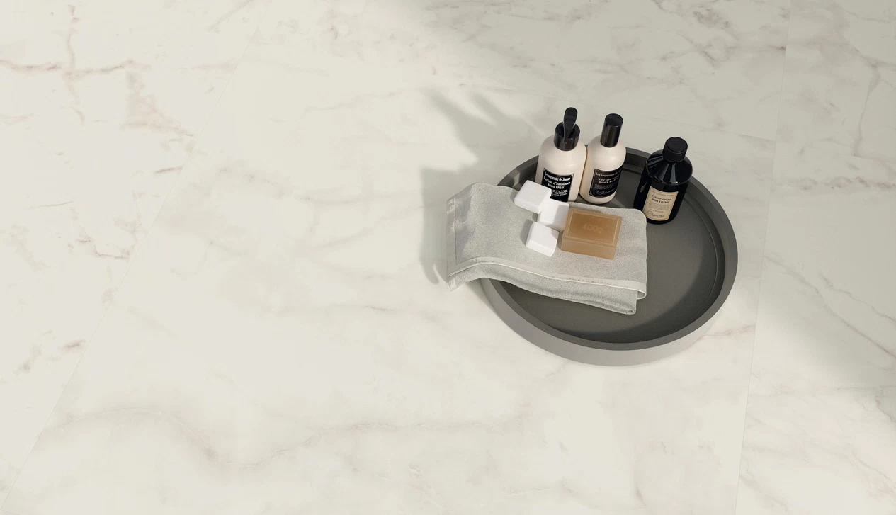 GM-Atlas Concorde HybridSlab™ Calacatta Delicato Rectified Porcelain Slab