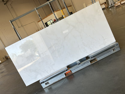 GM-Atlas Concorde HybridSlab™ Calacatta Delicato Rectified Porcelain Slab