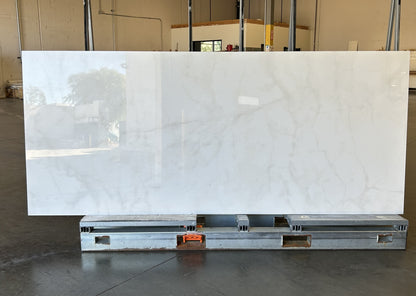 GM-Atlas Concorde HybridSlab™ Calacatta Delicato Rectified Porcelain Slab