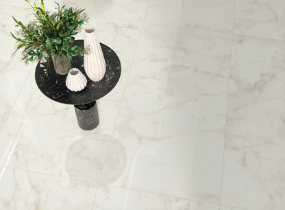 GM-Atlas Concorde HybridSlab™ Calacatta Delicato Rectified Porcelain Slab