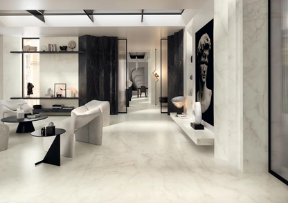 GM-Atlas Concorde HybridSlab™ Calacatta Delicato Rectified Porcelain Slab