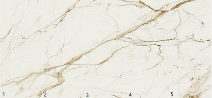 GM-Atlas Concorde HybridSlab™ Calacatta Imperiale Rectified Porcelain Slab