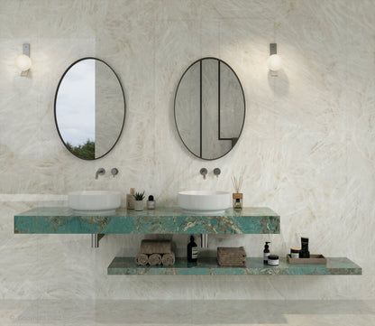 GM-Atlas Concorde HybridSlab™ Crystal White Rectified Porcelain Slab