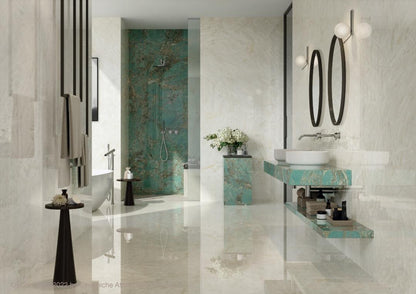 GM-Atlas Concorde HybridSlab™ Crystal White Rectified Porcelain Slab