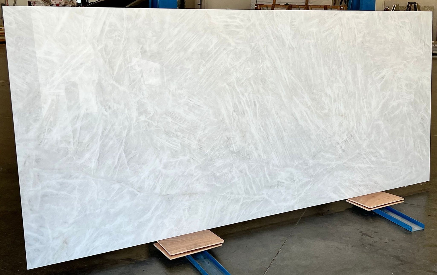 GM-Atlas Concorde HybridSlab™ Crystal White Rectified Porcelain Slab