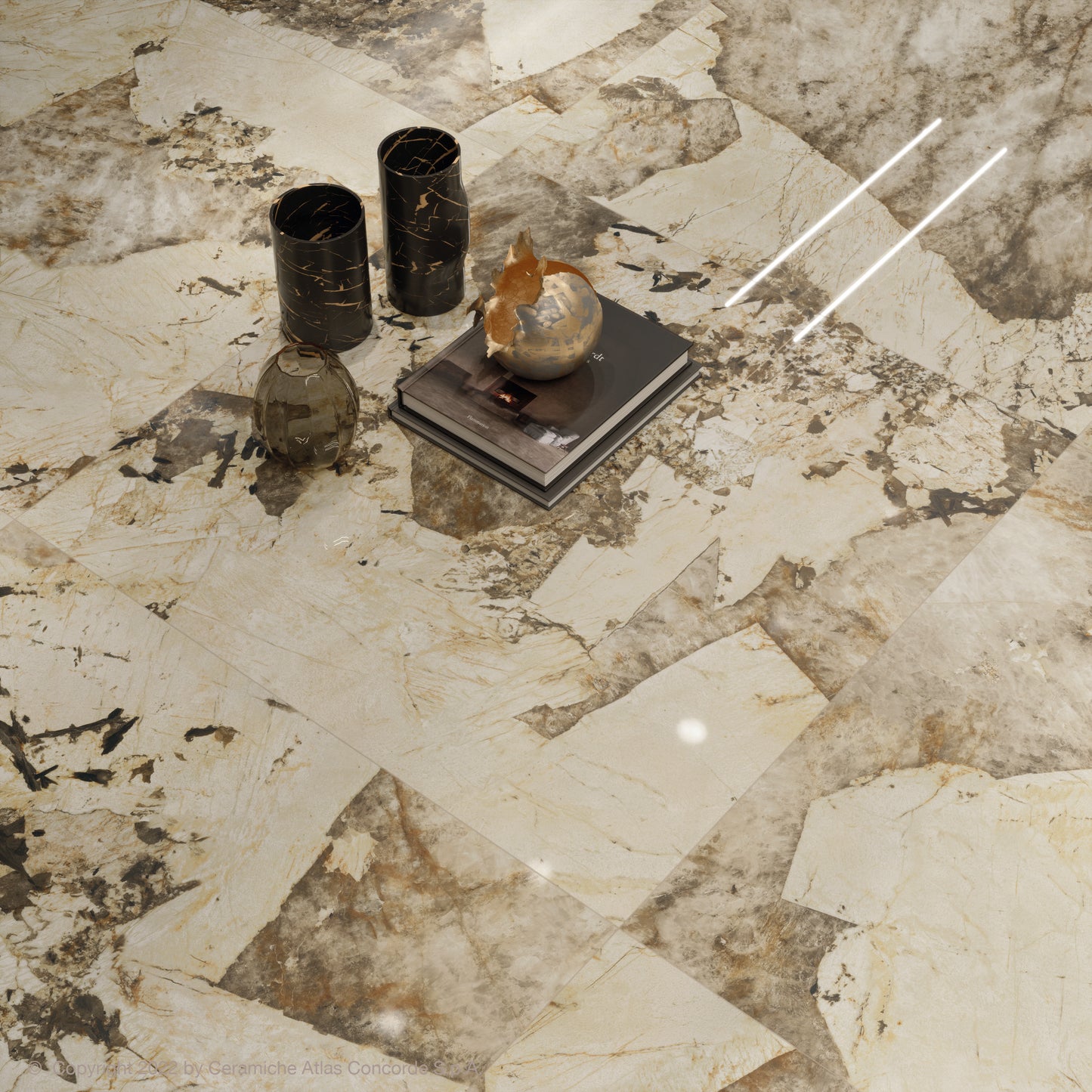 GM-Atlas Concorde HybridSlab™ Desert Soul Rectified Porcelain Slab