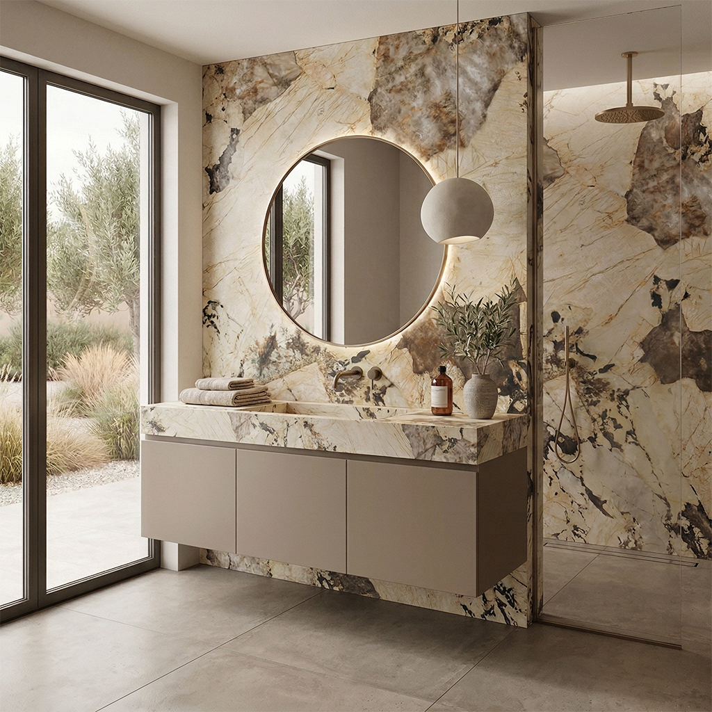 GM-Atlas Concorde HybridSlab™ Desert Soul Rectified Porcelain Slab