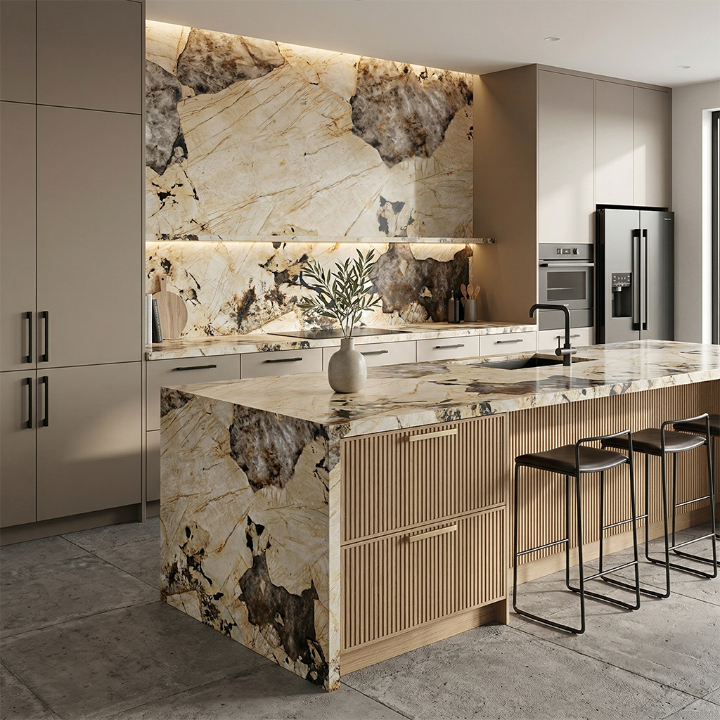 GM-Atlas Concorde HybridSlab™ Desert Soul Rectified Porcelain Slab