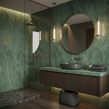 GM-Atlas Concorde HybridSlab™ Exotic Green Rectified Porcelain Slab