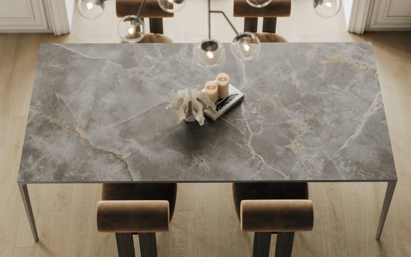 GM-Atlas Concorde HybridSlab™ Fior Di Bosco Rectified Porcelain Slab