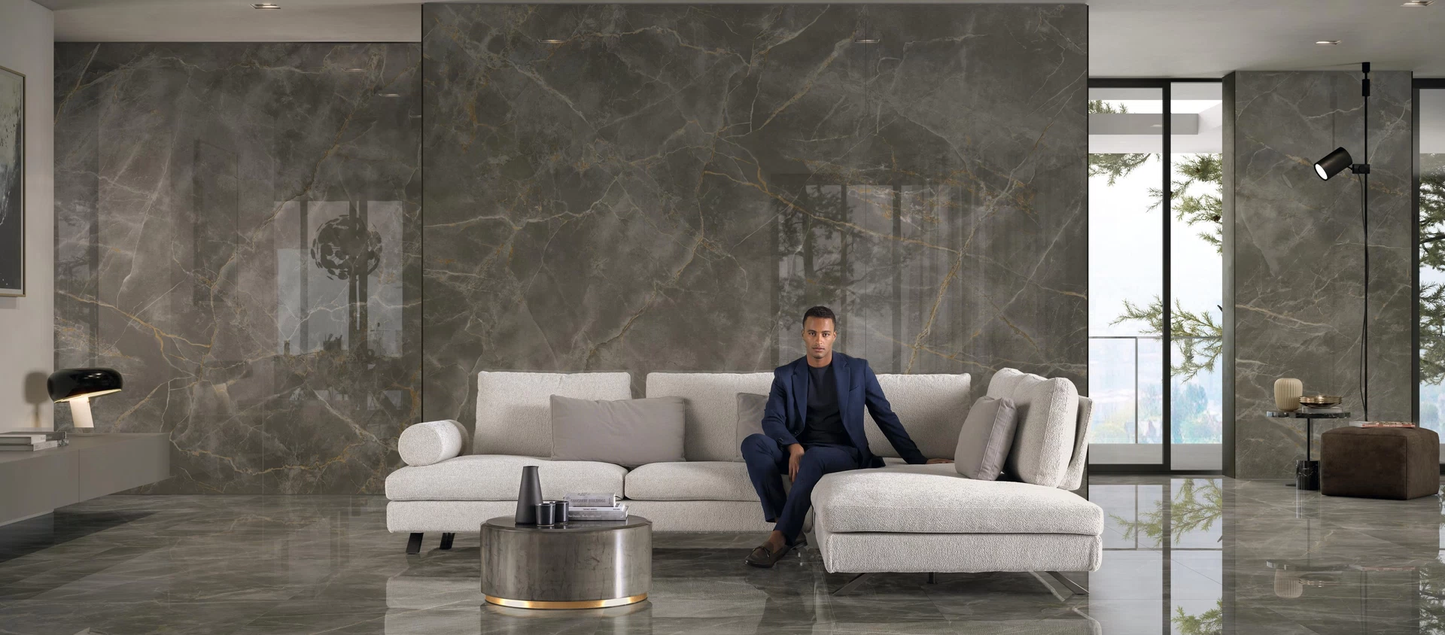 GM-Atlas Concorde HybridSlab™ Fior Di Bosco Rectified Porcelain Slab