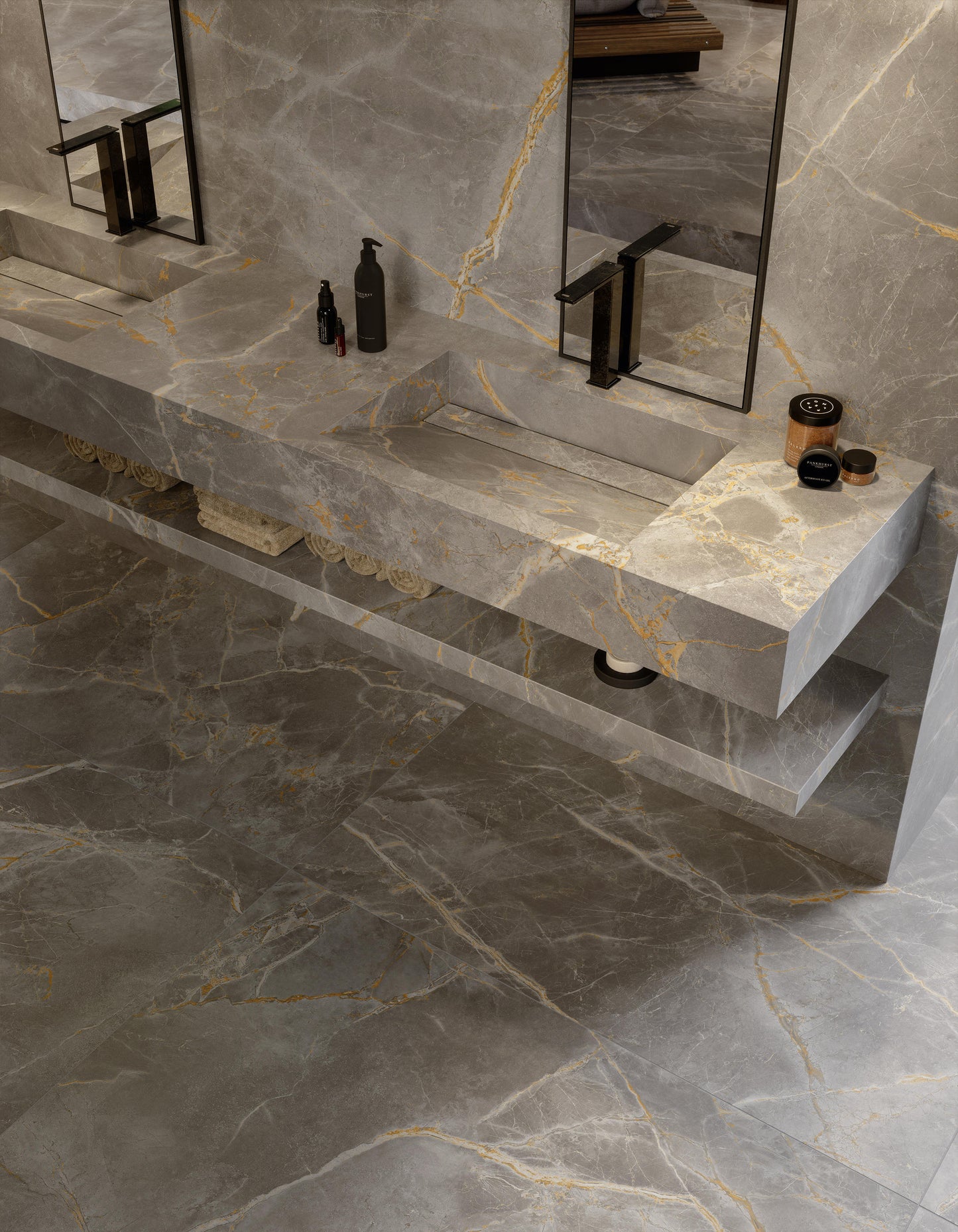 GM-Atlas Concorde HybridSlab™ Fior Di Bosco Rectified Porcelain Slab