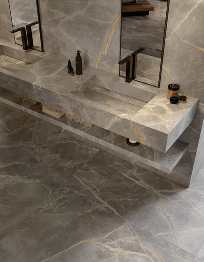 GM-Atlas Concorde HybridSlab™ Fior Di Bosco Rectified Porcelain Slab