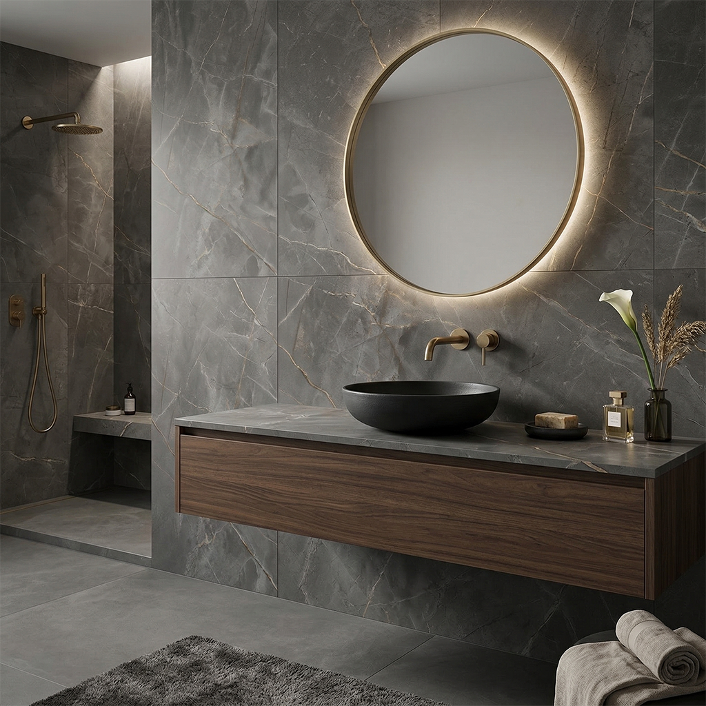 GM-Atlas Concorde HybridSlab™ Fior Di Bosco Rectified Porcelain Slab