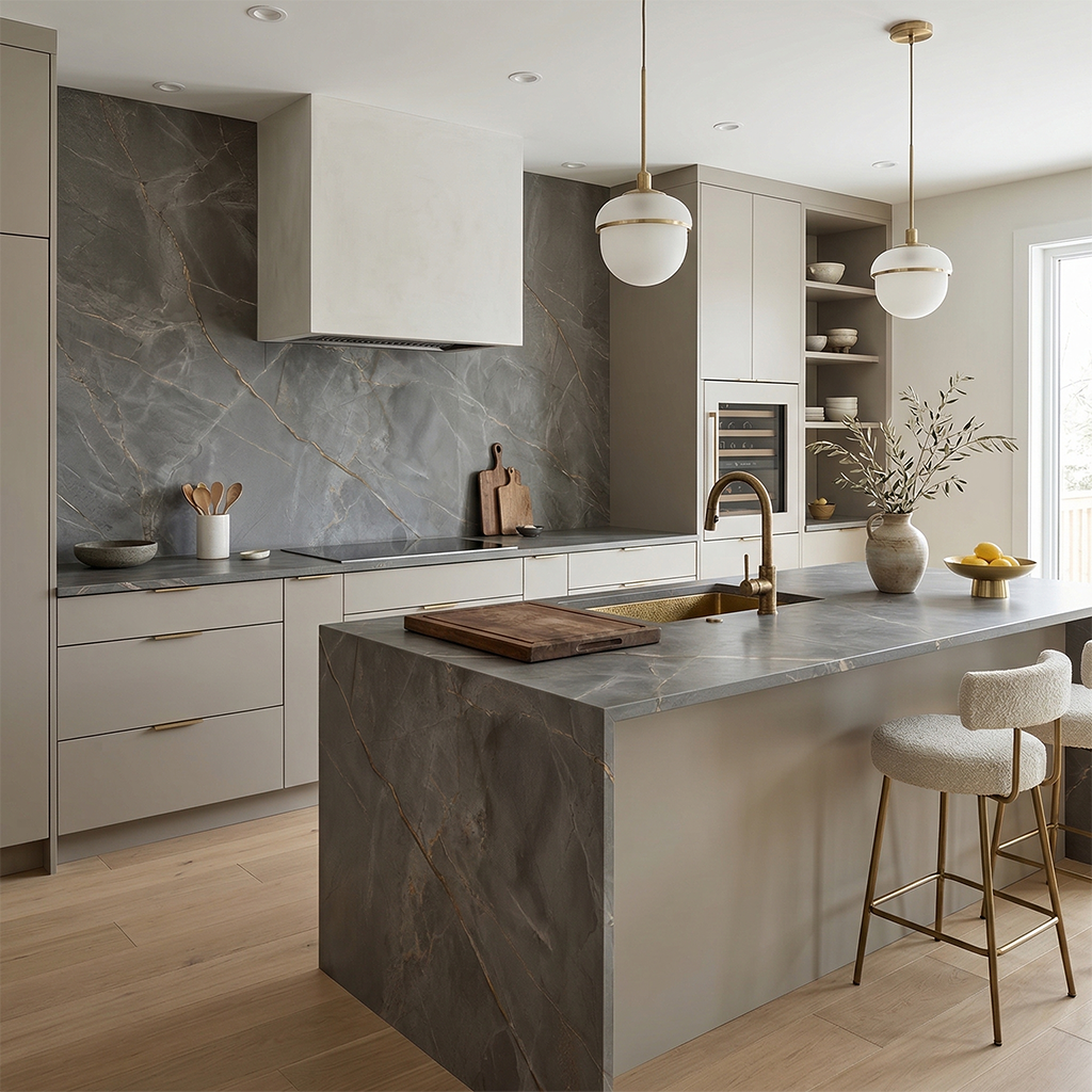 GM-Atlas Concorde HybridSlab™ Fior Di Bosco Rectified Porcelain Slab