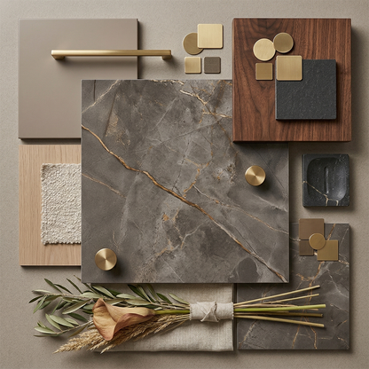 GM-Atlas Concorde HybridSlab™ Fior Di Bosco Rectified Porcelain Slab