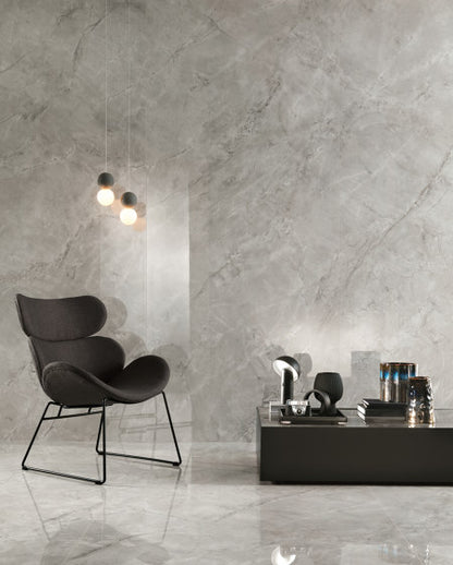GM-Atlas Concorde HybridSlab™ Grey Cloud Rectified Porcelain Slab