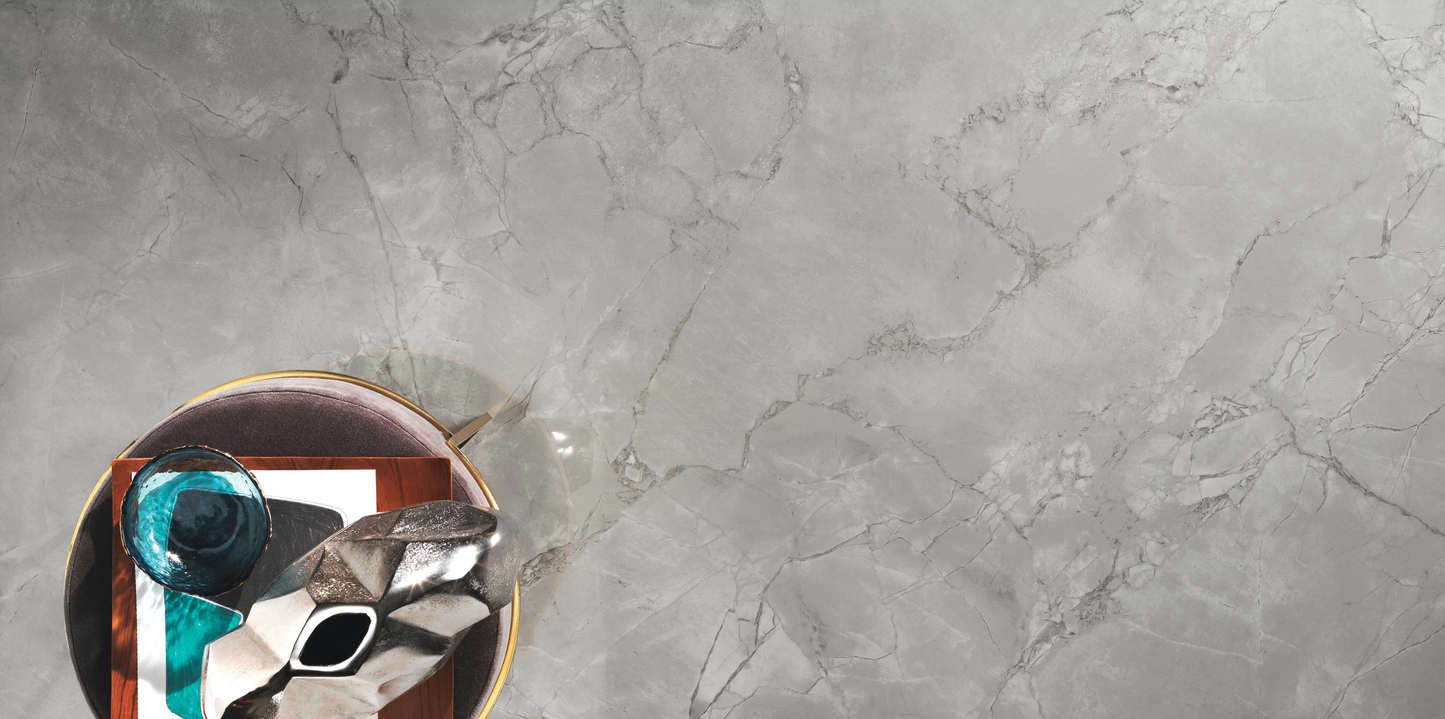 GM-Atlas Concorde HybridSlab™ Grey Cloud Rectified Porcelain Slab