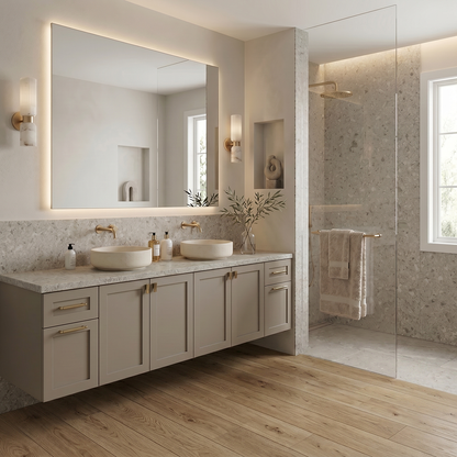 GM-Atlas Concorde HybridSlab™ Ice Crystal Rectified Porcelain Slab