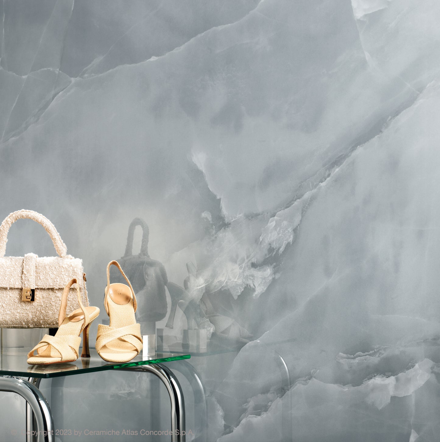 GM-Atlas Concorde HybridSlab™ Onyx Sky Rectified Porcelain Slab