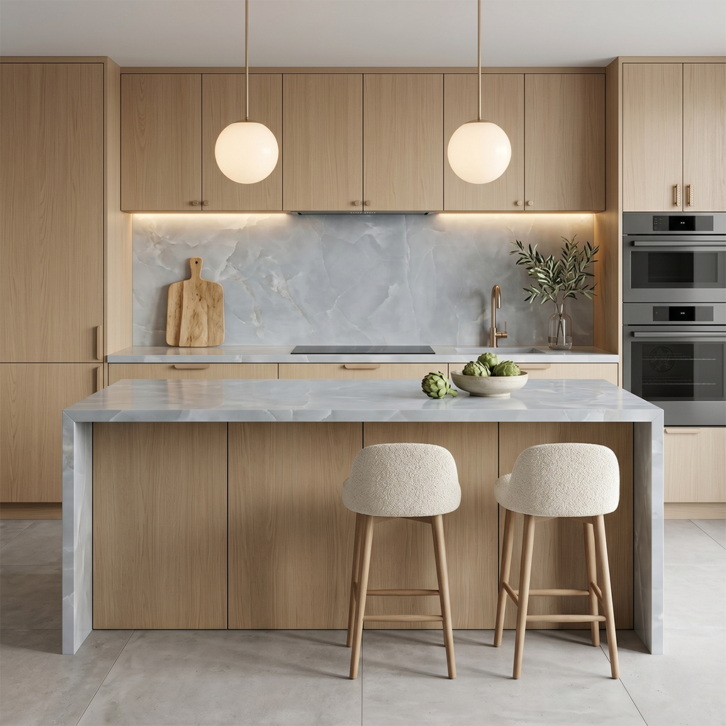 GM-Atlas Concorde HybridSlab™ Onyx Sky Rectified Porcelain Slab