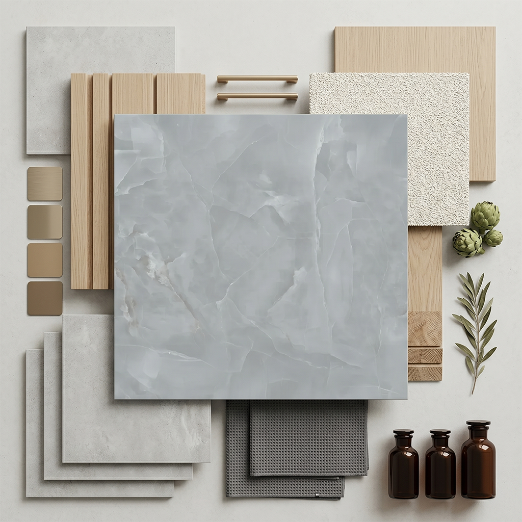 GM-Atlas Concorde HybridSlab™ Onyx Sky Rectified Porcelain Slab