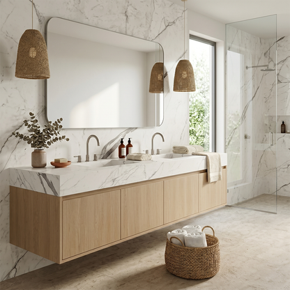 GM-Atlas Concorde HybridSlab™ Statuario Supremo Rectified Porcelain Slab