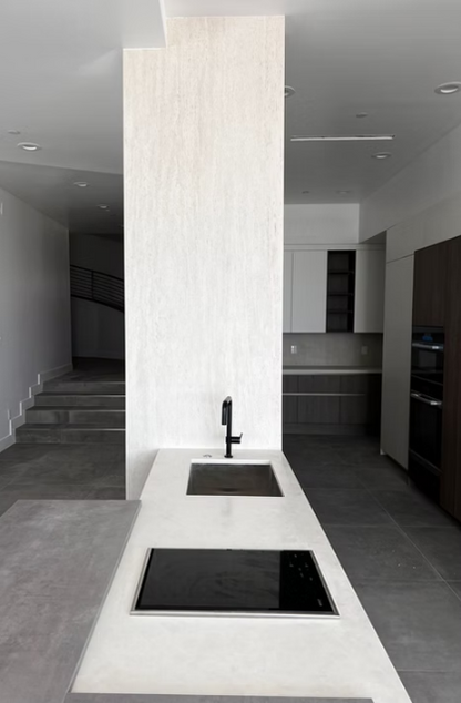 GM-Atlas Concorde HybridSlab™ Travertine White Rectified Porcelain Slab