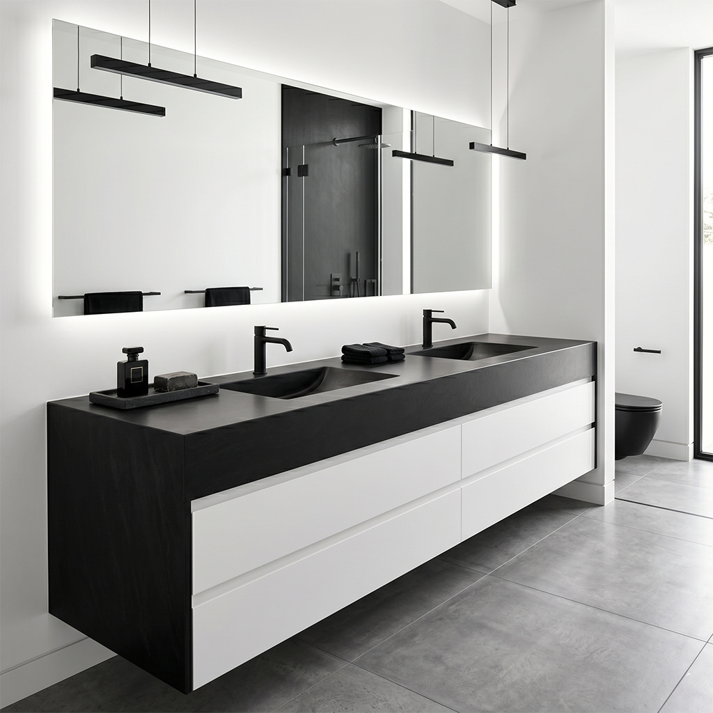 GM-Atlas Plan PorcelainTop™ Absolute Black Porcelain Slab