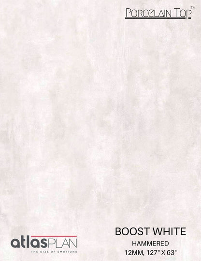 GM-Atlas Plan PorcelainTop™ Boost White Porcelain Slab