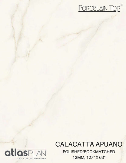 GM-Atlas Plan PorcelainTop™ Calacatta Apuano Porcelain Slab