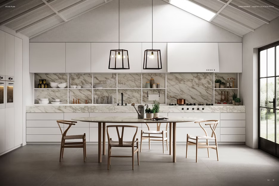 GM-Atlas Plan PorcelainTop™ Calacatta Royal Porcelain Slab