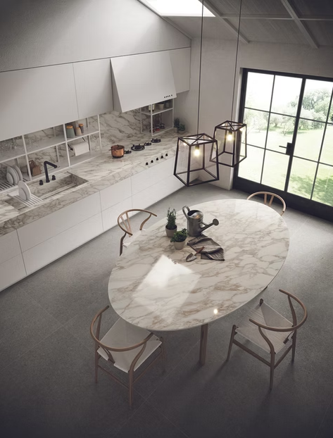 GM-Atlas Plan PorcelainTop™ Calacatta Royal Porcelain Slab